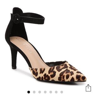 Katie & Kelly Strappy Heels Leopard Print